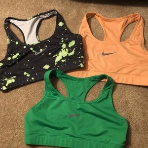 Nike Sports Bras- 3 for $15
